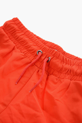Costume da Bagno Boxer con Bande Laterali a Contrasto