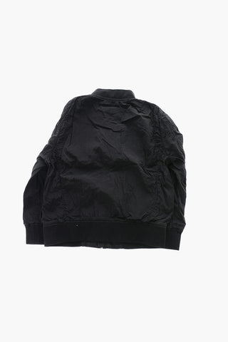 Bomber in Nylon a Tinta Unita