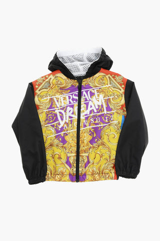 DREAM Printed Windbreaker Jacket with BAROCCO Motif