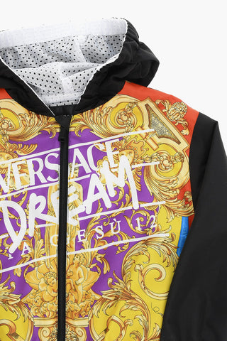 DREAM Printed Windbreaker Jacket with BAROCCO Motif