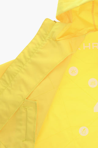 Oversized Hooded Windbreaker Jacket with Zip Detailing