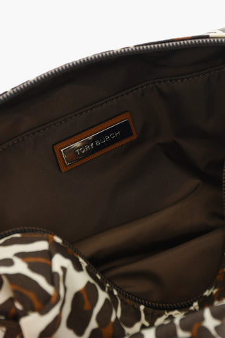 Animal Motif VIRGINIA Necessarie with Leather Trim