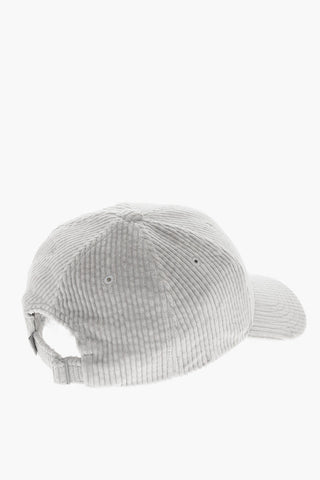 IVY PARK Corduroy Cap with Embroidery