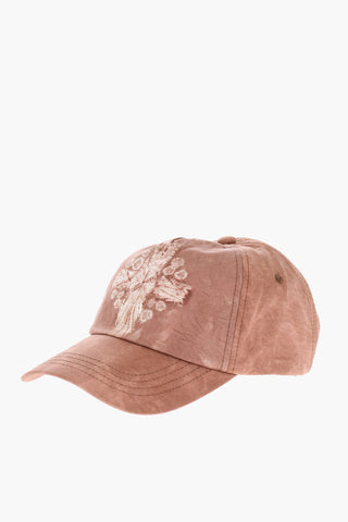 Cappello Baseball in Cotone Effetto Tie-Dye