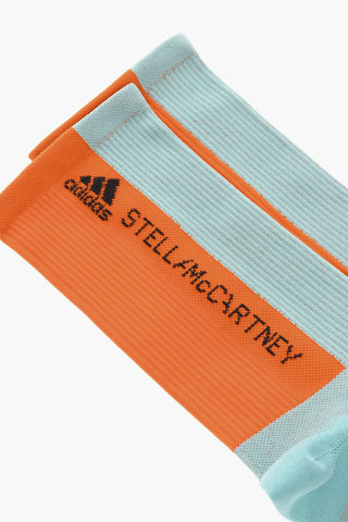 STELLA MCCARTNEY Two-Tone Ribbed Socks