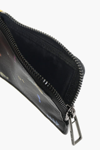 Printed Leather Card Holder