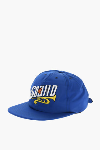 Solid Color Cap with Embossed Embroidery