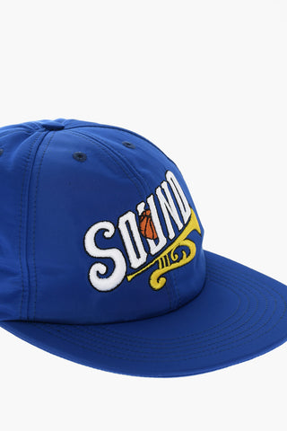 Solid Color Cap with Embossed Embroidery