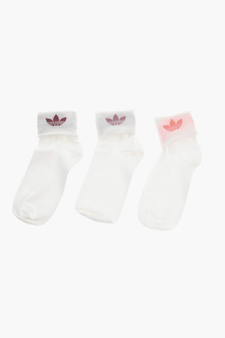 3 Pairs of Socks Set with Colored Logo