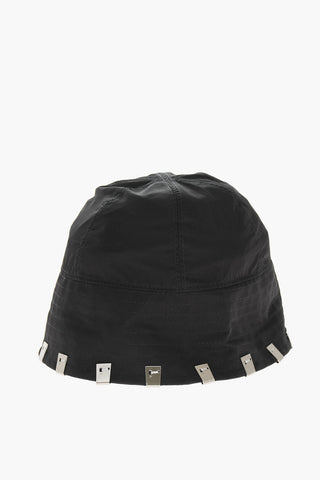 Bucket Hat with Metal Details