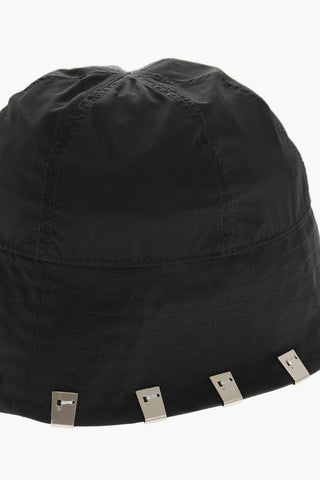 Bucket Hat with Metal Details