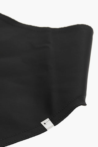 Solid Color Satin Triangular Bandana