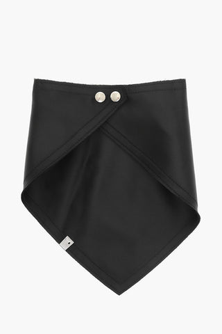 Solid Color Satin Triangular Bandana