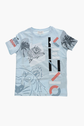 T-Shirt Girocollo Stampata