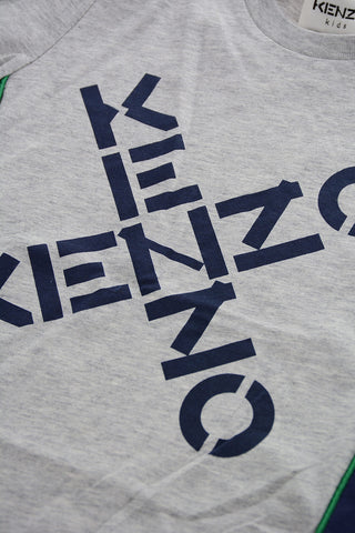 Crew-neck T-Shirt with Contrasting Details