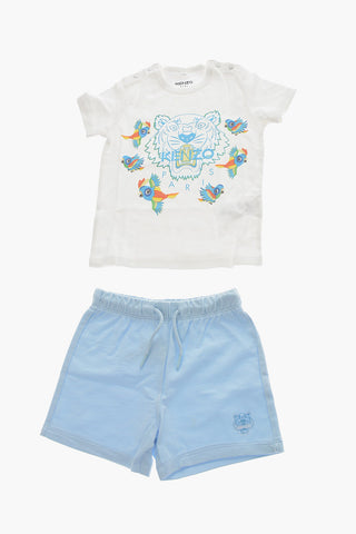 Set T-Shirt Stampata e Shorts