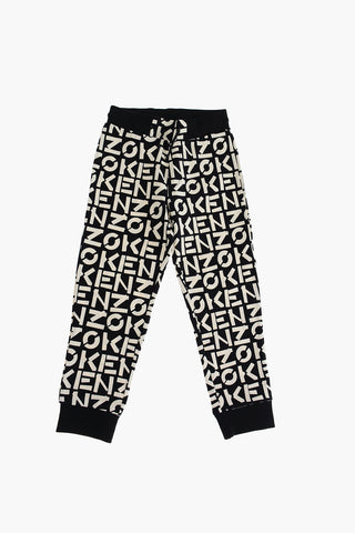 Joggers con Stampa Logo all Over