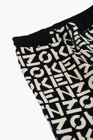 Joggers con Stampa Logo all Over