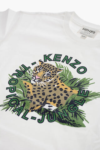 T-Shirt Girocollo Stampata sul Fronte