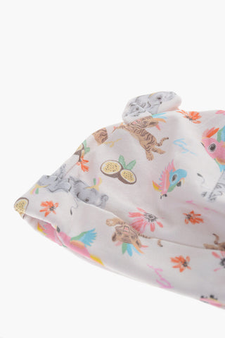 Set Pagliaccetto Cappello e Bavaglino Stampati