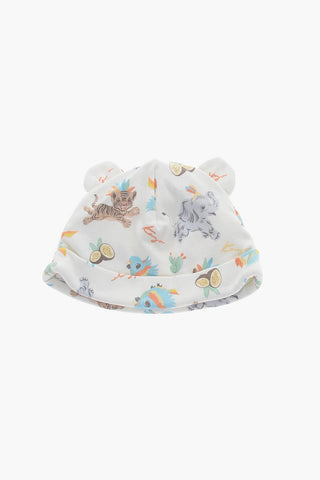 Set Pagliaccetto Cappello e Bavaglino Stampati