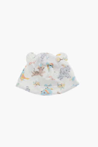 Set Pagliaccetto Cappello e Bavaglino Stampati