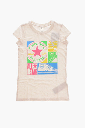 ALL STAR CHUCK TAYLOR Glitter-Print Crewneck T-shirt