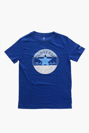 ALL STAR CHUCK TAYLOR Rundhals-T-Shirt mit Maxi-Logo bedruckt
