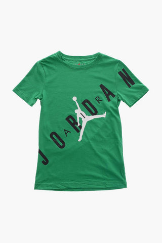 AIR JORDAN Front Printed Crew-neck T-Shirt