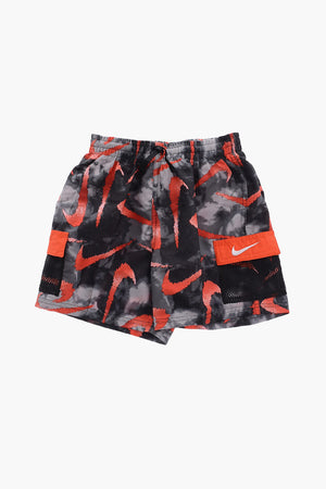 SWIM Boxer-Badehose im Tie-Dye-Effekt mit aufgesetzten Taschen