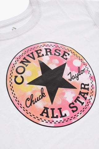 ALL STAR CHUCK TAYLOR Crewneck T-Shirt with Maxi Printed Logo