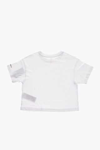 ALL STAR CHUCK TAYLOR T-Shirt Girocollo con Maxi Logo Stampato