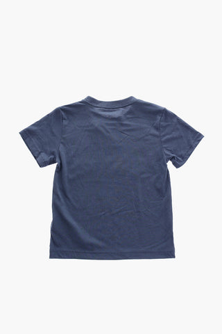 Crewneck T-Shirt and Striped Shorts Set