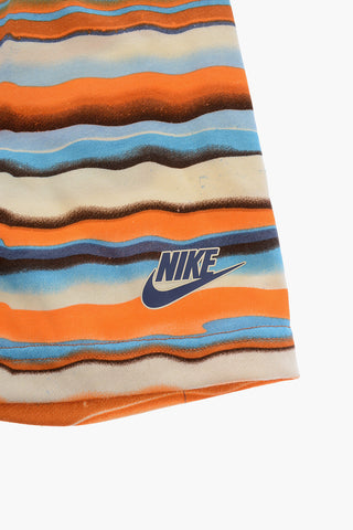 Crewneck T-Shirt and Striped Shorts Set