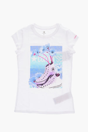 ALL STAR CHUCK TAYLOR T-Shirt mit Rundhalsausschnitt und Frontprint