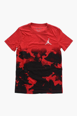 AIR JORDAN T-Shirt Girocollo Effetto Tie-Dye