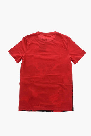AIR JORDAN T-Shirt Girocollo Effetto Tie-Dye