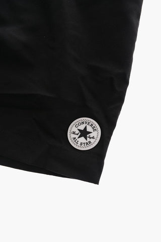 ALL STAR CHUCK TAYLOR Einfarbige Boxer-Badehose mit Kontrastkordeln