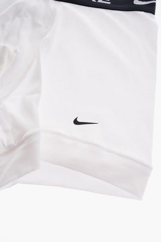 Contrasting Logoed Drawstring Waist 2 Pairs Of Boxers Set