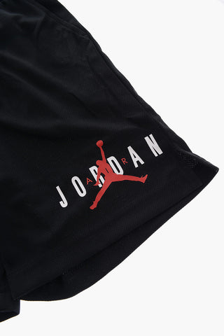 AIR JORDAN Mesh Shorts with Drawstring Waist