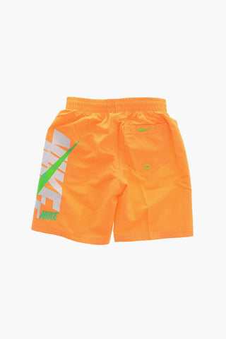 SWIM Boxer-Badehose mit seitlich bedrucktem Logo