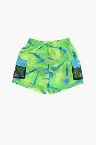 SWIM Boxer-Badehose mit Tie-Dye-Effekt und aufgesetzten Taschen