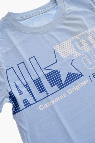 ALL STAR CHUCK TAYLOR Front-Printed Crewneck T-shirt