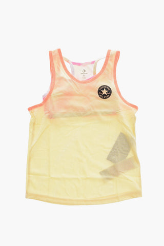 ALL STAR CHUCK TAYLOR Canotta in Mesh con Crop Top Interno