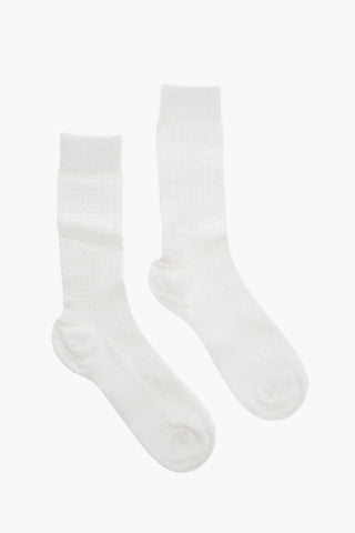 Calzini Lunghi con Monogram All-Over