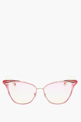 Occhiali da Sole Cat-Eye con Lenti Sfumate