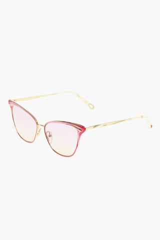 Occhiali da Sole Cat-Eye con Lenti Sfumate