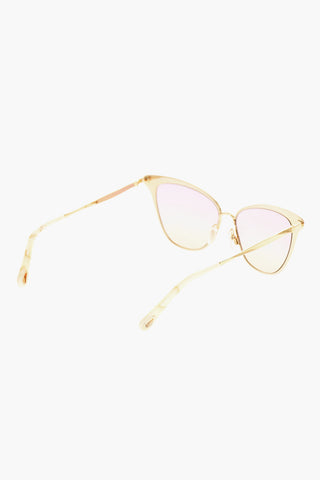 Occhiali da Sole Cat-Eye con Lenti Sfumate