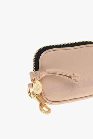 SEEBY Solid Color Coin Purses with Zip Closure