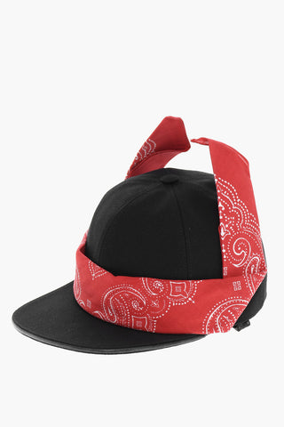 Cotton Hat with Bandana Application